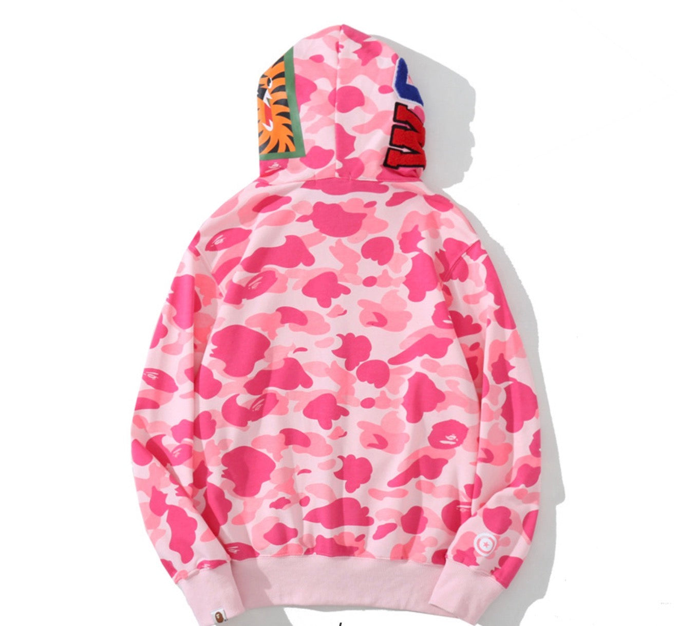 Pink Bape hoodie